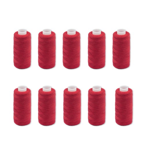 Nici do owerlock 10x400y uniwersalne czerwony 0594