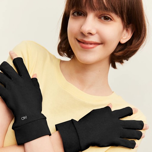 OhSunny Summer Light Breathable Sunscreen Driving Gloves New Tech Ceramic