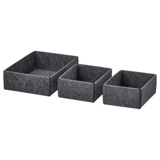 3x ORGANIZER POJEMNIK do szuflady wkład UPPDATERA