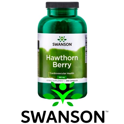 SWANSON GŁÓG OWOCE Hawthorn Berry SERCE Krążenie