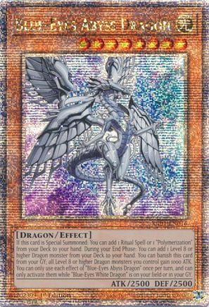 Yu-Gi-Oh! TCG: Blue-Eyes Abyss Dragon (V.5) (RA01)