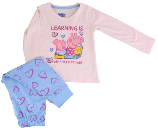 Piżama bawełniana 3 lata ŚWINKA PEPPA 98 cm