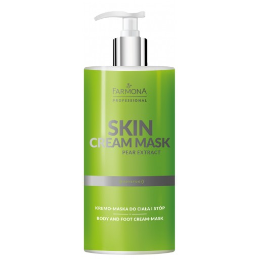 SKIN CREAM MASK PEAR EXTRACT Kremo-maska do ciała i stóp Farmona 500 ml