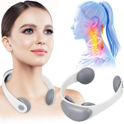 Masażer Neck Massager CkeyiN elektryczny masażer szyi bezprzewodowy USB