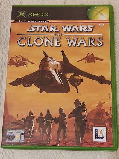 XBOX STAR WARS THE CLONE WARS X BOX CLASSIC