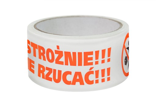 TAŚMA BEZPIECZEŃSTWA MAGAZYNOWA NIE RZUCAĆ