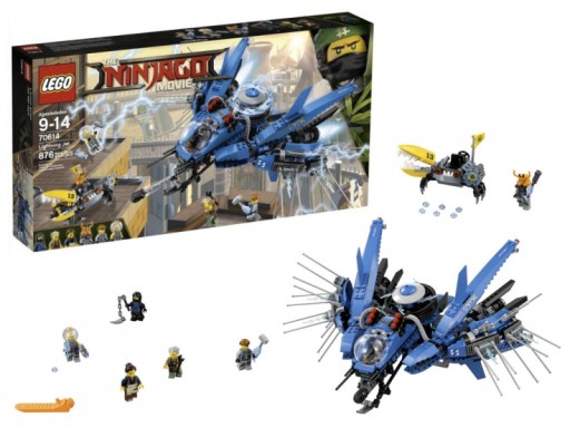 LEGO KLOCKI NINJAGO 70614 ODRZUTOWIEC BŁYSKAWICA