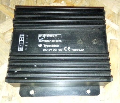 Przetwornica PTT Telecom 24/12V 6A Typ:8860