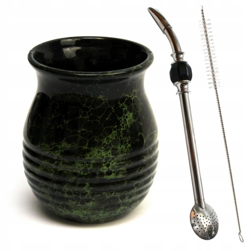 Kubek do Yerba Mate matero - porongo Roches 360ml Bombilla z Czyścikiem