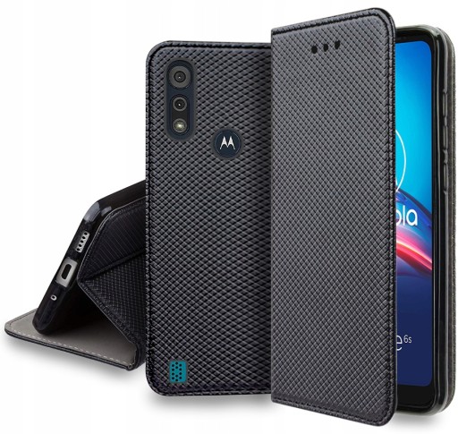 ETUI BOOK CASE do Motorola Moto E6s