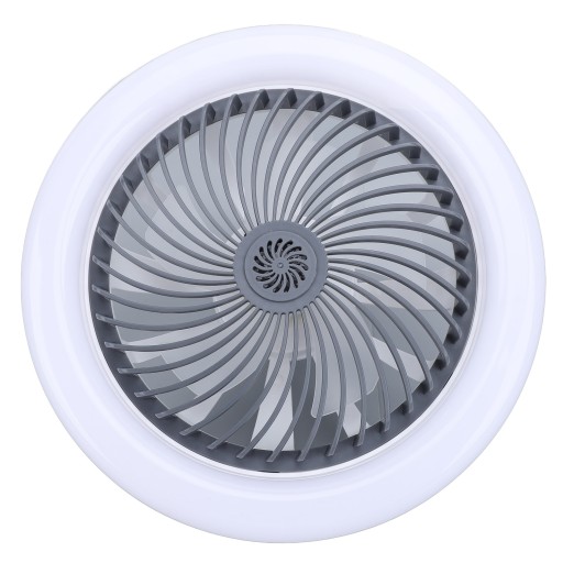 LAMPA SUFITOWA ŻYRANDOL LED Z WIATRAKIEM WENTYLATOR SUFITOWY Z OŚWIETLENIEM
