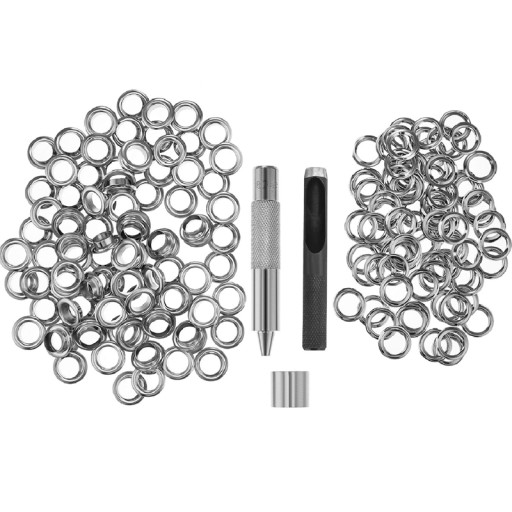 ZESTAW OCZKA DZIURKACZ NAPY PLANDEKI 10mm 100Szt