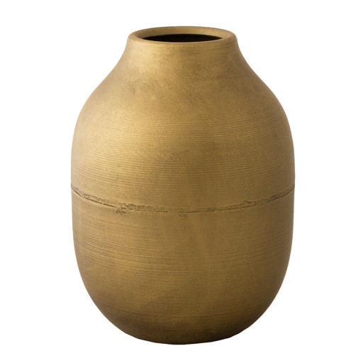 WAZON LOFT złoty mat metalowy śr. 13cm