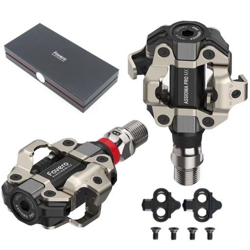 FAVERO PEDAŁY Z POMIAREM MOCY MTB GRAVEL ASSIOMA PRO MX-1 ROWEROWE
