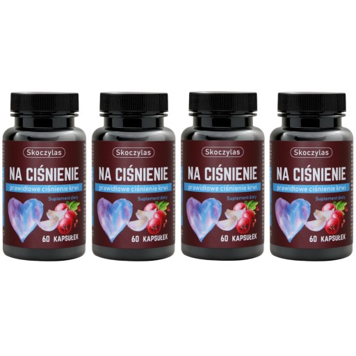 4x SKOCZYLAS Na Ciśnienie 60 kaps.