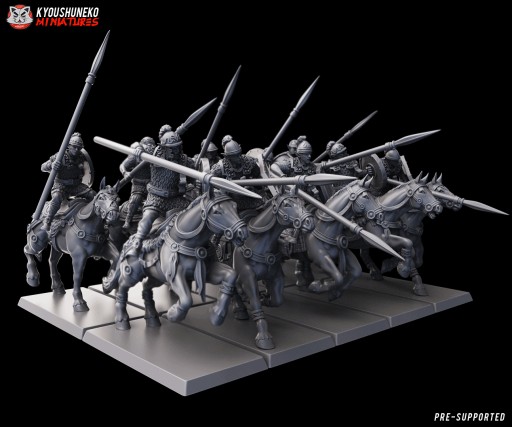 Forest Riders x5 - Kyoushenko Miniatures - Druk 3D