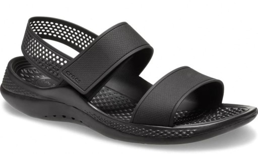 Crocs 206711 LiteRide 360 W7 37-38 czarne sandały
