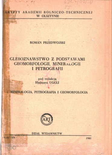 GLEBOZNAWSTWO Z PODSTAWAMI GEOMORFOLOGII 1 - UGGLA
