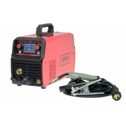 TECNO MIG 212 LCD MIG/TIG/MMA SYNERGIC ALU VRD