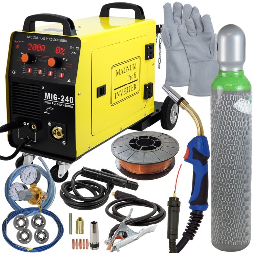 Spawarka Magnum MIGOMAT 200 MIG Aluminium MMA TIG