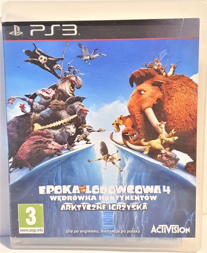 EPOKA LODOWCOWA 4 WĘDRÓWKA KONTYNENTÓW