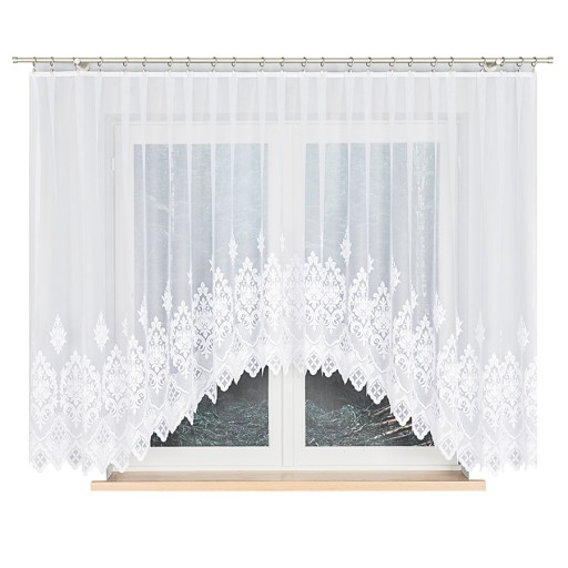 FIRANKA GOTOWA DO SALONU / FIRANA ŻAKARDOWA / 400X160 CM / LUDMIŁA