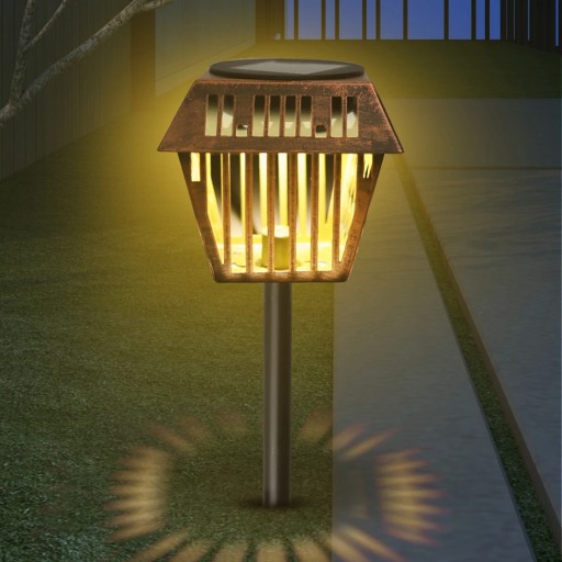 Zewnętrzne światła solarne ogród lampa na ene
