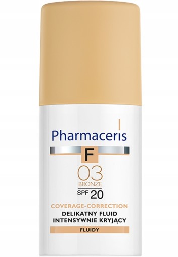 PHARMACERIS F FLUID KRYJĄCY 03 BRONZE SPF20, 30ml
