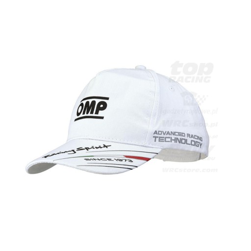 Czapka OMP Racing Spirit biała!