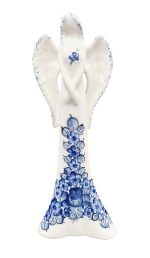 Anioł ceramiczny 27 cm FAJANS Włocławski Włocławek