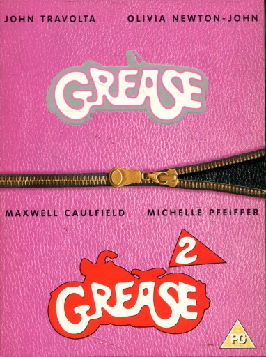 Film GREASE + GREASE 2 płyta DVD