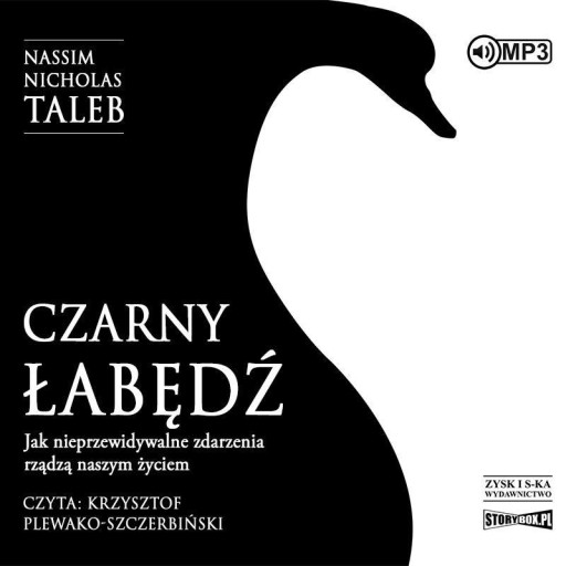 CZARNY ŁABĘDŹ AUDIOBOOK, NASSIM NICHOLAS TALEB