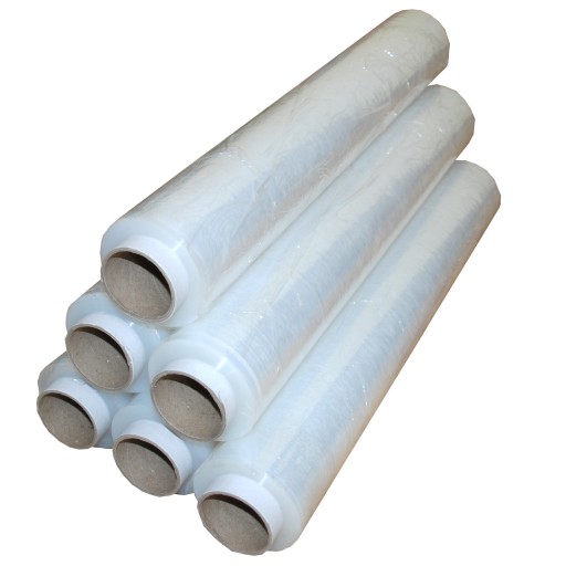 FOLIA STRETCH STRECZ TRANSPARENT 1,3 KG 6 ROLEK