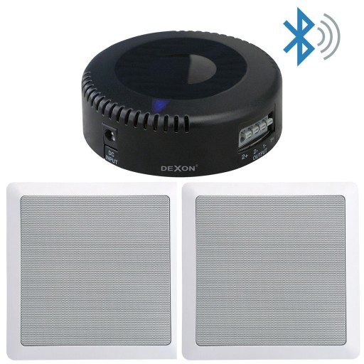 DEXON GŁOŚNIKI Z BLUETOOTH DO KUCHNI ŁAZIENKI