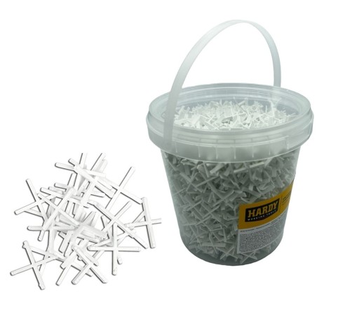 KRZYŻYKI DYSTANSOWE DO PŁYTEK GLAZURY1.5MM 1800szt