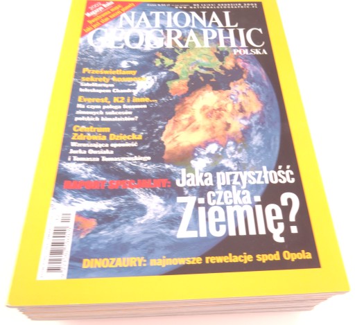 National Geographic Polska 2002 rocznik bez czerwca