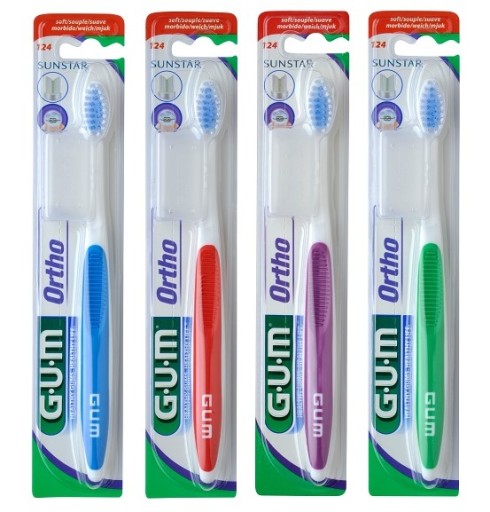 GUM BUTLER ORTHO SZCZOTECZKA RÓŻNE KOLORY