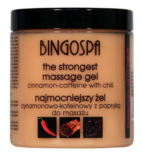 BingoSpa Najmocniejszy żel kofeinowy 250 g