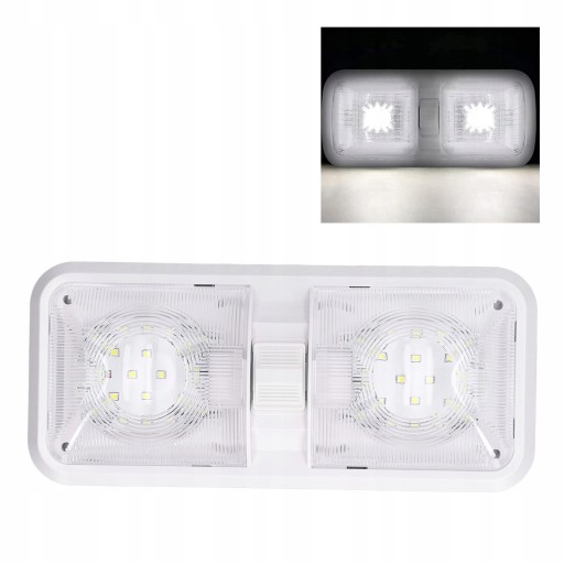 LAMPA LED JACHT KAMPER WEWNĘTRZNE 600lm DC12V