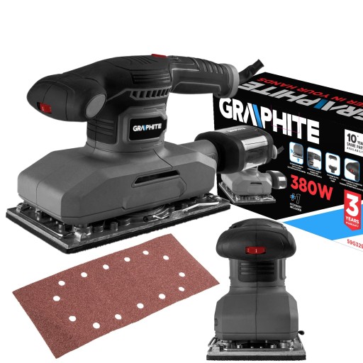GRAPHITE 59G329 Szlifierka oscylacyjna 380W