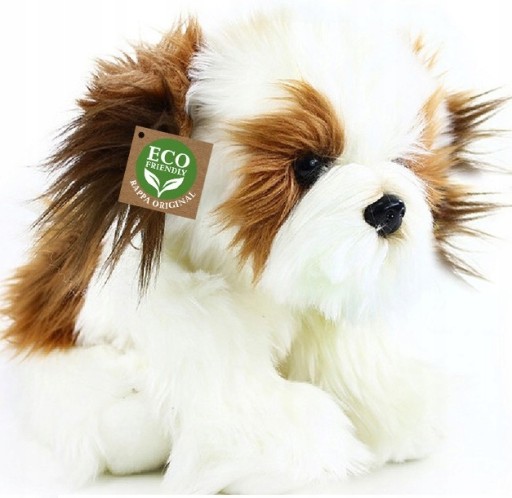 MASKOTKA SHIH TZU REALISTYCZNY PIES 28cm Shi tsu