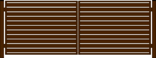 BRAMA WJAZDOWA DWUSKRZYD. WALL 100 5 M /200 cm RAL