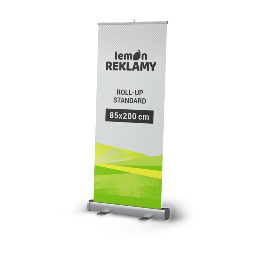 Rollup Blockout jakość FOTO 85cm Torba 24h