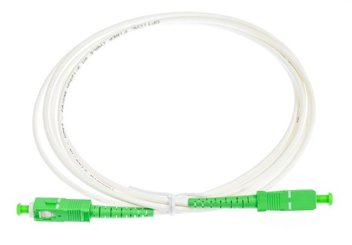 Patchcord światłowód 3mm SC/APC simplex LSZH 1m