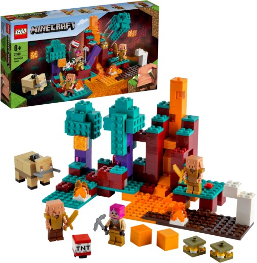 LEGO MINECRAFT 21168 SPACZONY LAS