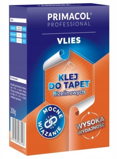 Klej do Tapet z metylocelulozą PRIMACOL VLIES