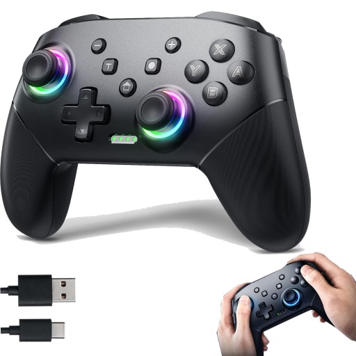KONTROLER BEZPRZEWODOWY DO SWITCH/SWITCH LITE/OLED/PC CZUŁY JOYSTICK