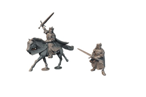 Arnaudin King - Mounted