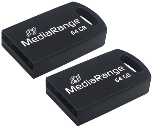 2X MINI NANO FIT PENDRIVE 64GB 2CM DO AUTA USB ALUMINIUM RADIO SAMOCHODOWE