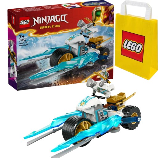 LEGO Ninjago 71816 Lodowy Rower Zane'a 71816 Motor Motyckl Pojazd Figurka